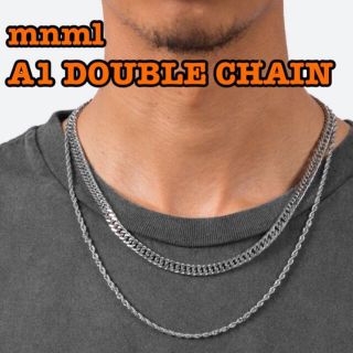 フィアオブゴッド(FEAR OF GOD)のmnml A1 DOUBLE CHAIN ダブルチェーン ネックレス(ネックレス)