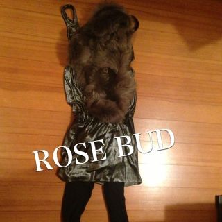 ローズバッドカップルズ(ROSE BUD)のローズバット☆ジャージーワンピース(ミニワンピース)