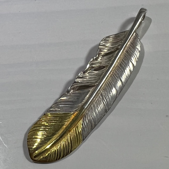 極美品 18k✕SV950 先金 特大フェザー (右/左巻き) | www.myglobaltax.com 極美品 18k✕SV950 先金 特大フェザー (右/左巻き) | www.myglobaltax.com