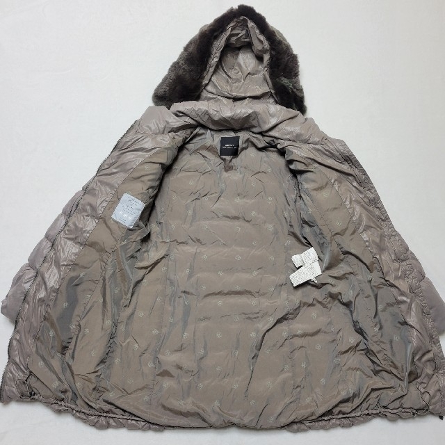 Max Mara マックスマーラ フーデット ダウンコート ファー サイズ40