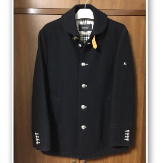 バーバリー(BURBERRY)の✨美品  【BURBERRY BLAK LABEL】ハーフコート(ステンカラーコート)