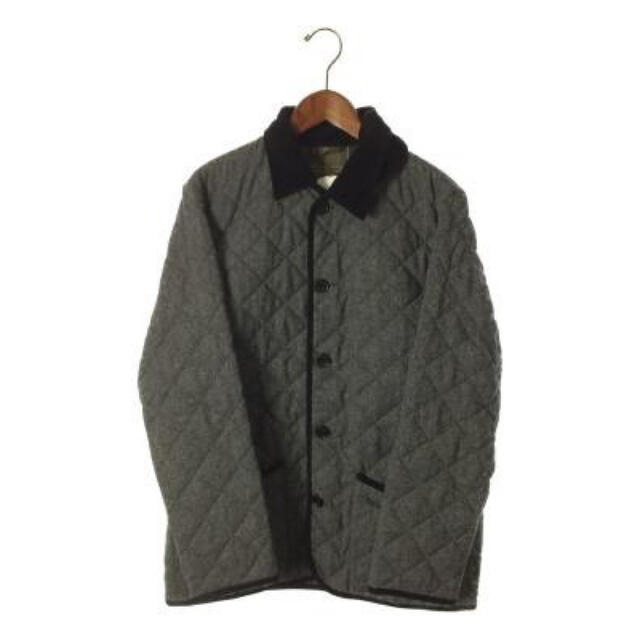 Barbour(バーブァー)のBarbour バブアー キルティング ウールジャケット 38 カーキ グリーン メンズのジャケット/アウター(ブルゾン)の商品写真