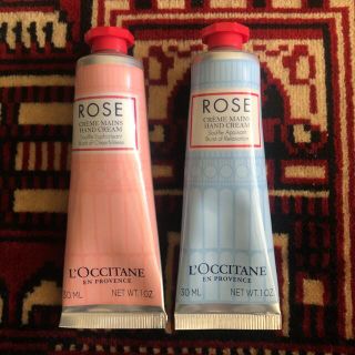 ロクシタン(L'OCCITANE)のロクシタンハンドクリーム　ローズ2種(ハンドクリーム)