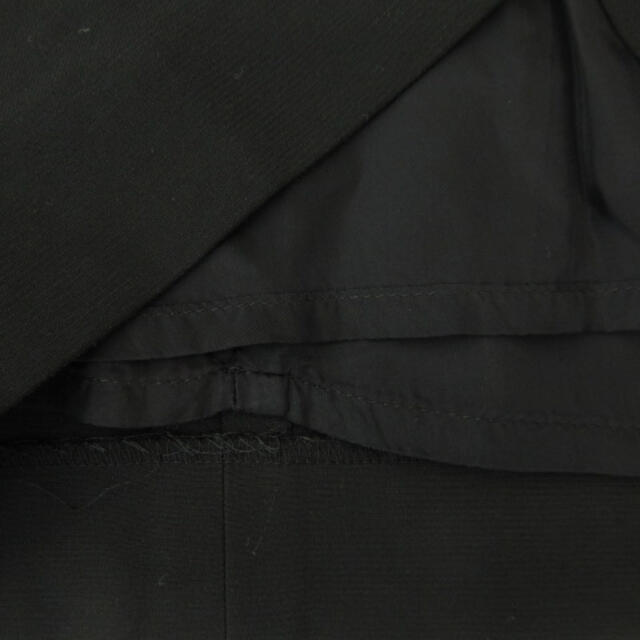 Ballsey(ボールジィ)のボールジー トゥモローランド タイトスカート ひざ丈 リボンベルト付 36 黒 レディースのスカート(ひざ丈スカート)の商品写真