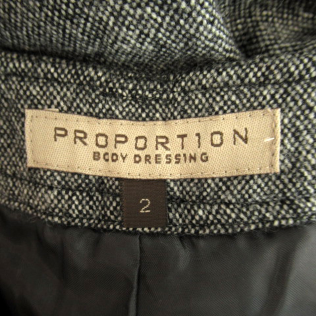 PROPORTION BODY DRESSING(プロポーションボディドレッシング)のプロポーション ボディドレッシング ショートパンツ ハーフパンツ 2 グレー レディースのパンツ(ショートパンツ)の商品写真