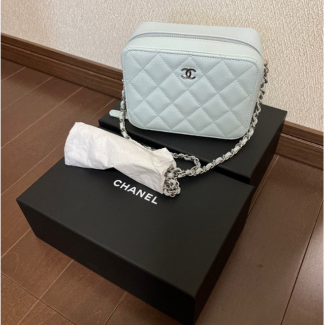 バッグ pinkmomo 様専用マトラッセキャビア ミントが可愛い お値下げ
