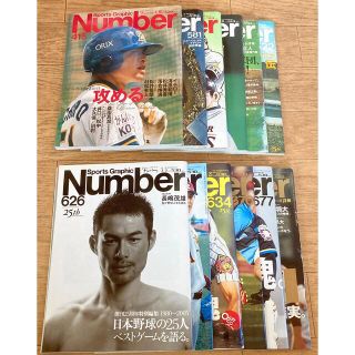 スポーツグラフィック ナンバー Number 計12冊 主に野球まとめ売り(趣味/スポーツ)