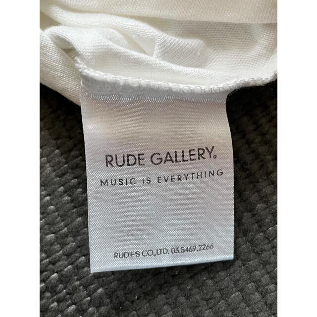 RUDE GALLERY(ルードギャラリー)のRUDE GALLERY MADE IN MUSIC TEE、Mサイズ メンズのトップス(Tシャツ/カットソー(半袖/袖なし))の商品写真