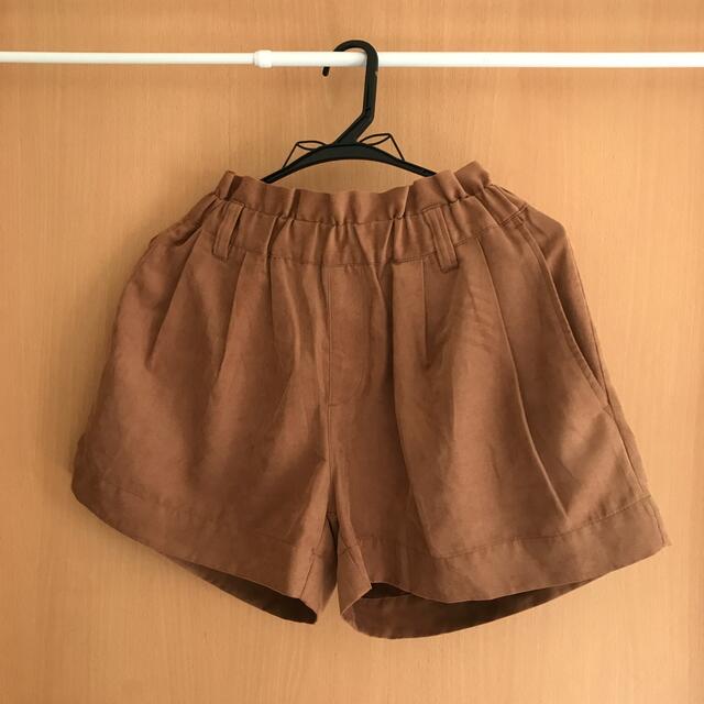 LOWRYS FARM(ローリーズファーム)のlowrys farm ロウリーズファーム　茶色　　ミニパンツ　ミニスカート レディースのスカート(ミニスカート)の商品写真
