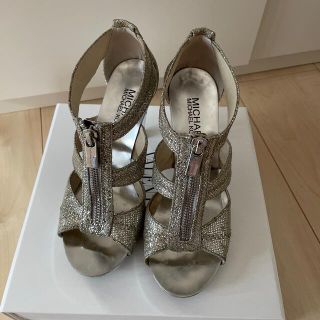 マイケルコース(Michael Kors)のマイケルコースキラキラヒール22.5(サンダル)