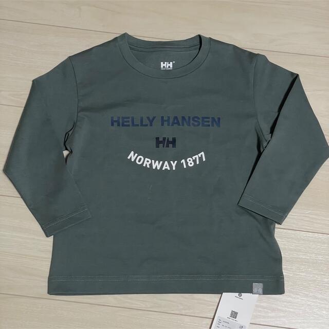 HELLY HANSEN(ヘリーハンセン)のHELLY HANSEN ヘリーハンセン ロングスリーブロゴティー（キッズ） キッズ/ベビー/マタニティのキッズ服男の子用(90cm~)(Tシャツ/カットソー)の商品写真