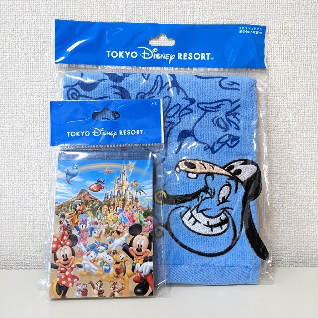 Disney(ディズニー)の【未使用】ディズニーセット　メモ帳　ウォッシュタオル エンタメ/ホビーのおもちゃ/ぬいぐるみ(キャラクターグッズ)の商品写真