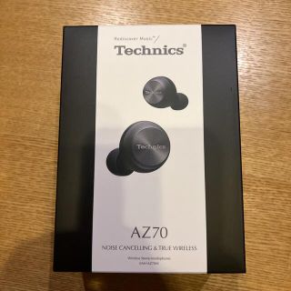 パナソニック(Panasonic)のTechnics EAH-AZ70W-K ブラック　箱付き(ヘッドフォン/イヤフォン)