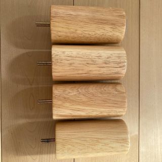 ムジルシリョウヒン(MUJI (無印良品))の無印 《旧式》脚 12cm ナチュラル(脚付きマットレスベッド)