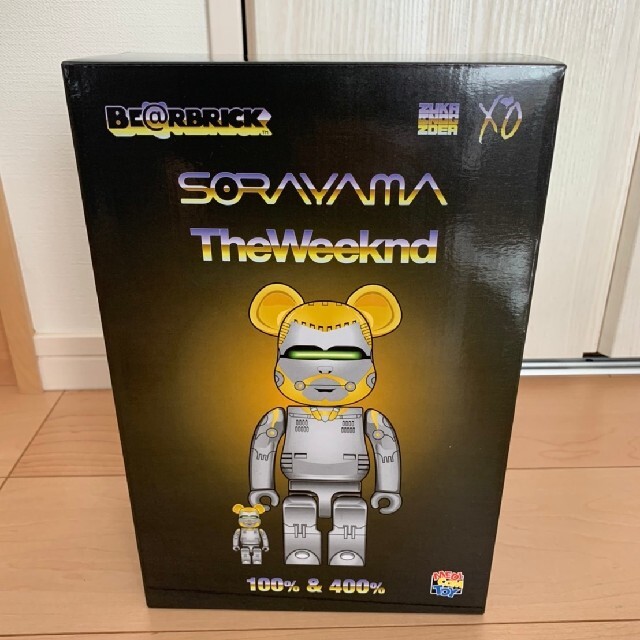 BE@RBRICK SORAYAMA×THE WEEKND 100％&400％