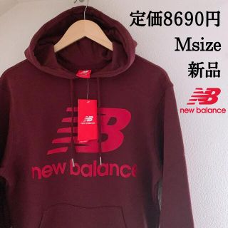 ニューバランス(New Balance)の新品 ニューバランス NB パーカー M 厚手 温かい ビックロゴ スウェット(パーカー)