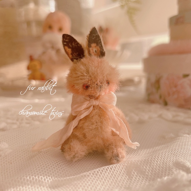 fur  teddy rabbit
