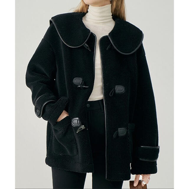 STUDIOUS(ステュディオス)のRound  middle coatとHorn buckle coat  レディースのジャケット/アウター(トレンチコート)の商品写真