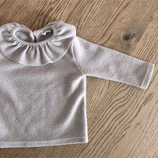 ザラキッズ(ZARA KIDS)のmonbebe フリル　トップス(ニット/セーター)