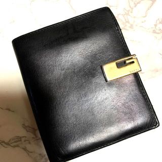 グッチ(Gucci)のGUCCI 二つ折りレザー財布(折り財布)