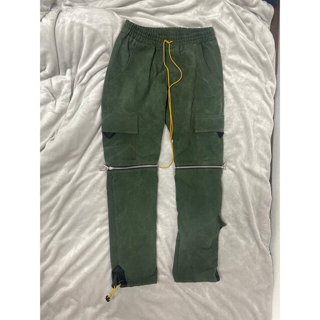 Rhude Zip Away Cargo Pants カーキ S 超希少