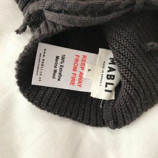 かな様専用 mabli ニット帽