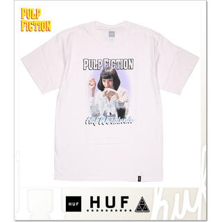 ハフ(HUF)のHUF × PULP FICTION MIA AIRBRUSH ホワイト XL(Tシャツ/カットソー(半袖/袖なし))