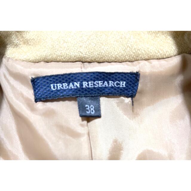 URBAN RESEARCH(アーバンリサーチ)のURBAN RESEARCH チェスターコート　キャメル メンズのジャケット/アウター(チェスターコート)の商品写真