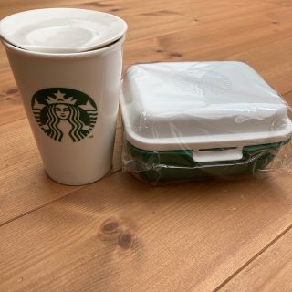 スターバックスコーヒー(Starbucks Coffee)のスターバックス　タンブラー　サンドイッチボックス(弁当用品)