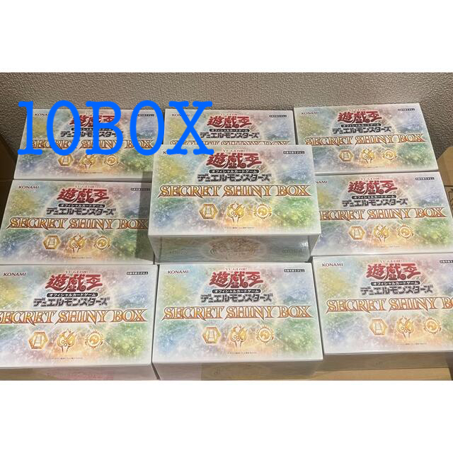 Box/デッキ/パック10BOXセット 遊戯王 SECRET SHINY BOX 新品未開封