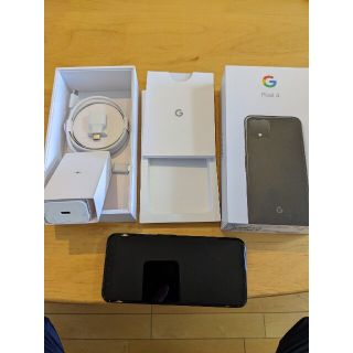 【即日発送】Google Pixel 4 64GB Just Black(スマートフォン本体)