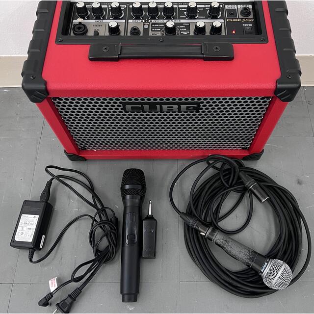 直営店 Roland アンプ CUBE STREET red (超お得!!6店セット 直営店 Roland アンプ CUBE STREET red (超お得!!6店セット