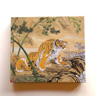 ファブリックパネル 橋本雅邦 「龍虎図」 近代絵画重要文化財 桐生