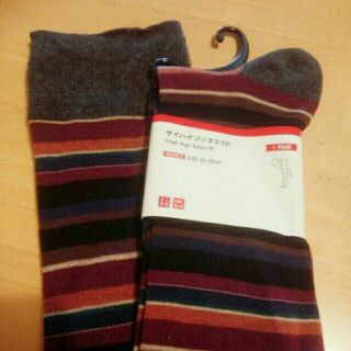 ユニクロ(UNIQLO)の新品☆ユニクロ　ニーハイソックス(ソックス)