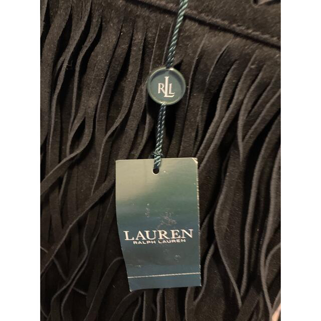 Ralph Lauren(ラルフローレン)の【新品】ラルフローレン　レザーフリンジバッグ レディースのバッグ(ショルダーバッグ)の商品写真