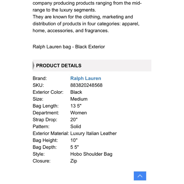 Ralph Lauren(ラルフローレン)の【新品】ラルフローレン　レザーフリンジバッグ レディースのバッグ(ショルダーバッグ)の商品写真