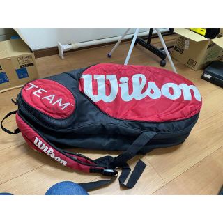 ウィルソン(wilson)のラケット　ウィルソン　バッグ　7本くらい収納可能！(バッグ)