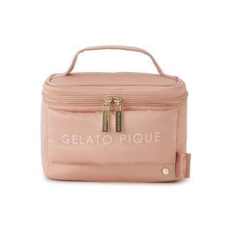 ジェラートピケ(gelato pique)のgelato pique フワフワサテンバニティポーチ 新品(ポーチ)