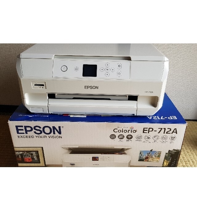 EPSON カラリオ EP-712A 中古品 スマホ/家電/カメラ PC/タブレット
