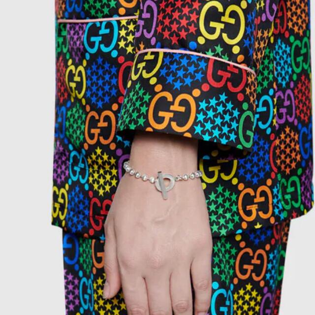 Gucci(グッチ)の【GUCCI】シルバーブレスレット レディースのアクセサリー(ブレスレット/バングル)の商品写真