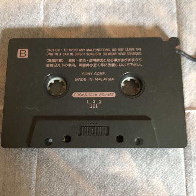 SONY(ソニー)のカセットテープ　アダプター スマホ/家電/カメラのオーディオ機器(その他)の商品写真