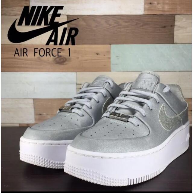 和風 新品未使用 NIKE エアフォース1 ブラック×パープル 22.5cm - 通販