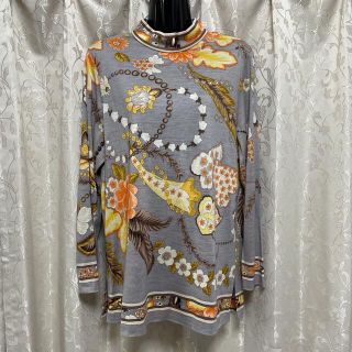 レオナール(LEONARD)の【美品】LEONARD シルクウール　チュニック　L(チュニック)