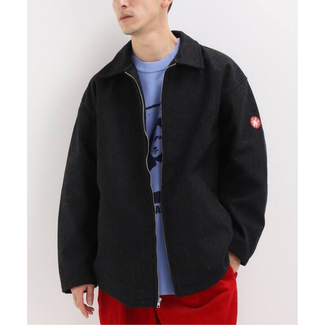 C.E CAVEMPT HEAVY WOOL ZIP JACKET