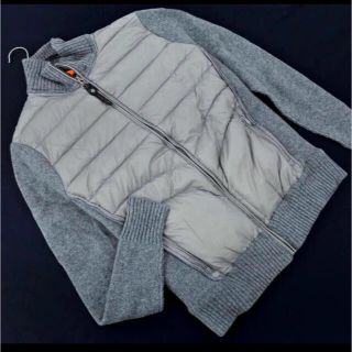 カナダグース(CANADA GOOSE)の特価 PARAJUMPERS シルク混 ニット ダウンジャケット sizeS(ダウンジャケット)