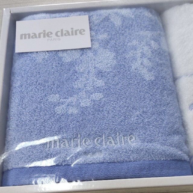 Marie Claire(マリクレール)の新品 マリ・クレール タオルセット インテリア/住まい/日用品の日用品/生活雑貨/旅行(タオル/バス用品)の商品写真