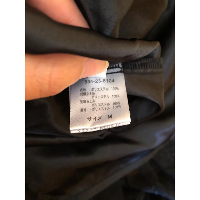 HONEYS(ハニーズ)のレース編みチュールスカート ブラック 花柄 Mサイズ レディースのスカート(ロングスカート)の商品写真