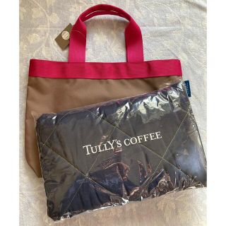 タリーズコーヒー(TULLY'S COFFEE)のTully'sCoffee HAPPYBAG キルティングマルチケット トート(トートバッグ)