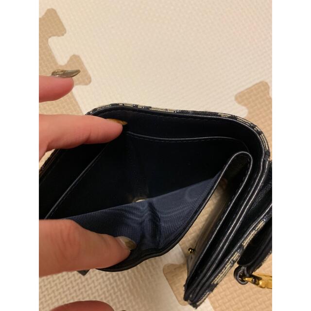 【美品/正規品】ディオール オブリーク サドル コンパクトウォレット 財布