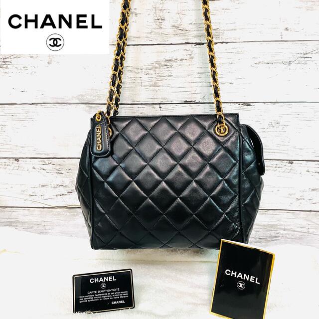 【良品】CHANEL シャネル　マトラッセ　ショルダーバッグ　ギャランティ付